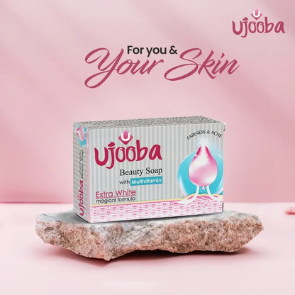 Ujooba Beauty Soap with Multivitamins – Brightening & Hydrating Care (85g)