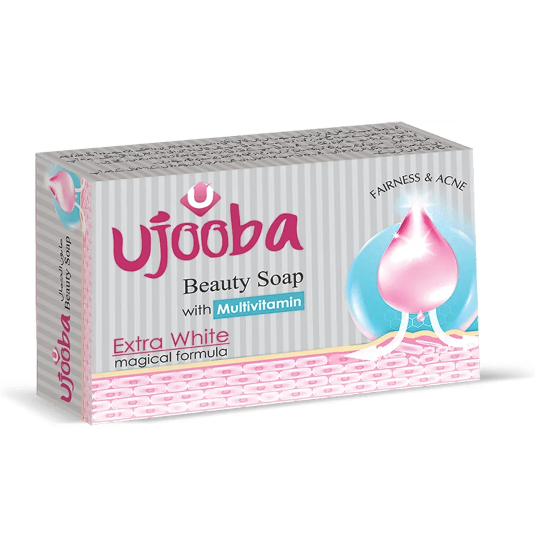 Ujooba Beauty Soap with Multivitamins – Brightening & Hydrating Care (85g)