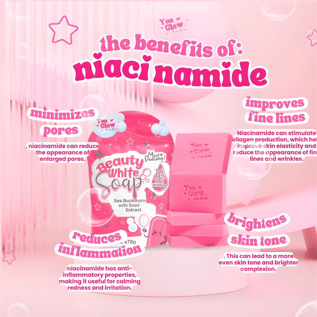 You Glow Babe Beauty White Soap (70g × 5 Pcs)