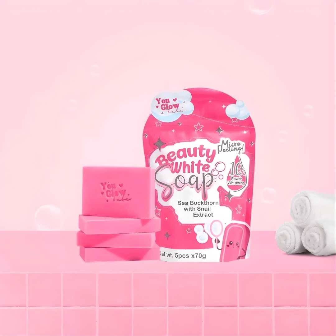 You Glow Babe Beauty White Soap (70g × 5 Pcs)