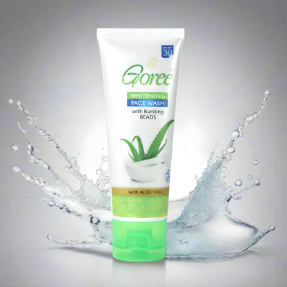 Goree Whitening Face Wash with Aloe Vera (70ml)