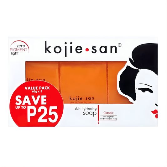 Kojie San Skin Lightening Soap Classic Triple Pack (65g x 3)