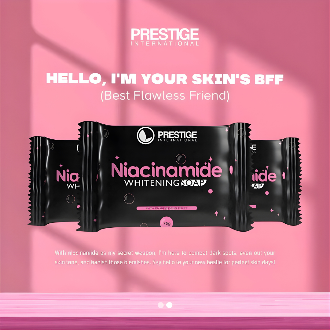 Prestige Niacinamide Brightening Soap – 75g