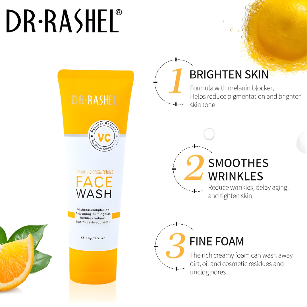 Dr. Rashel Vitamin C Brightening Face Wash (100g)