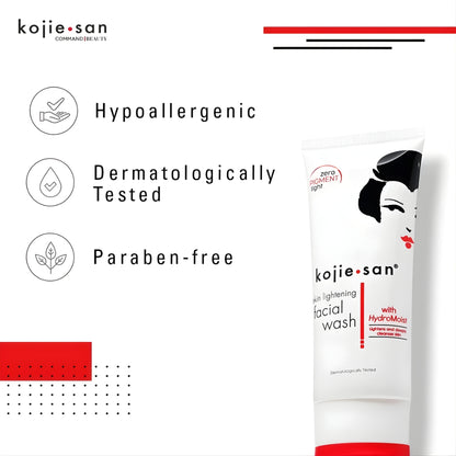 Kojie San Skin Lightening Facial Wash - 100gm