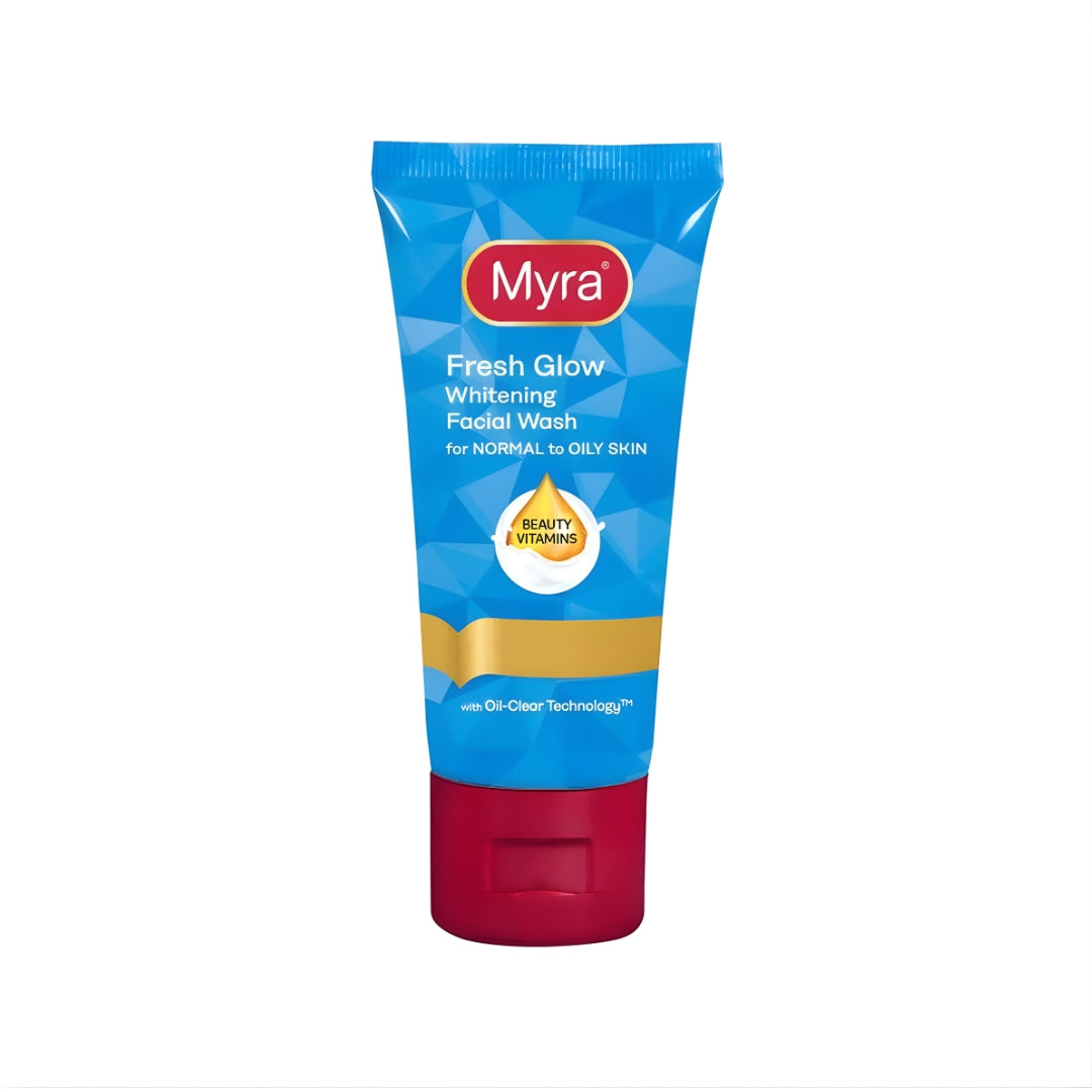 Myra Fresh Glow Whitening Facial Wash - 50ml
