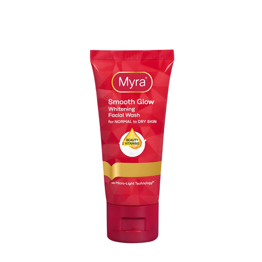 Myra Smooth Glow Whitening Facial Wash - 50ml