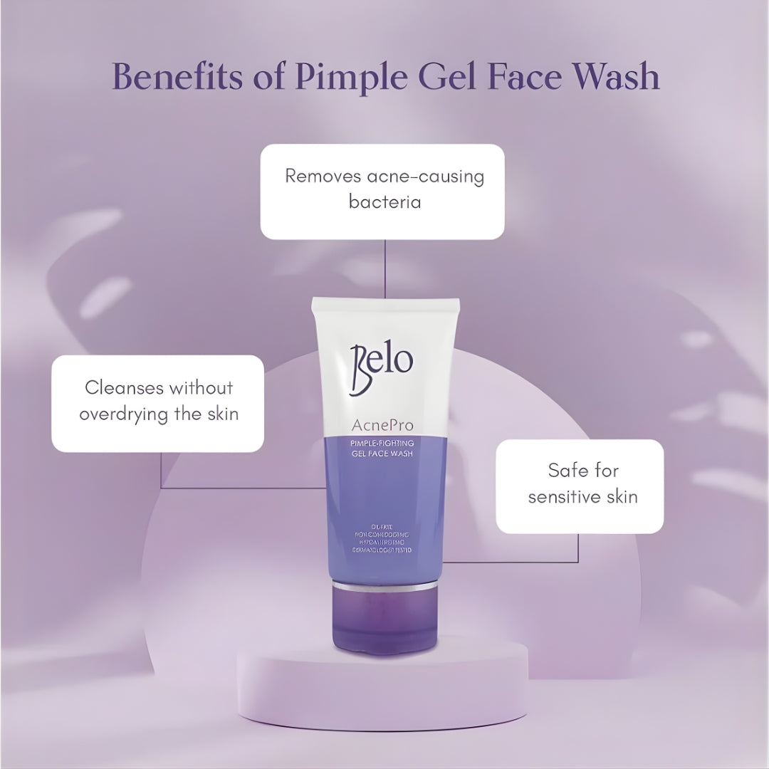 Belo AcnePro Pimple-Fighting Gel Face Wash - 50ml