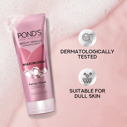 Ponds Ultimate Clarity Niasorcinol Facial Foam - 100g