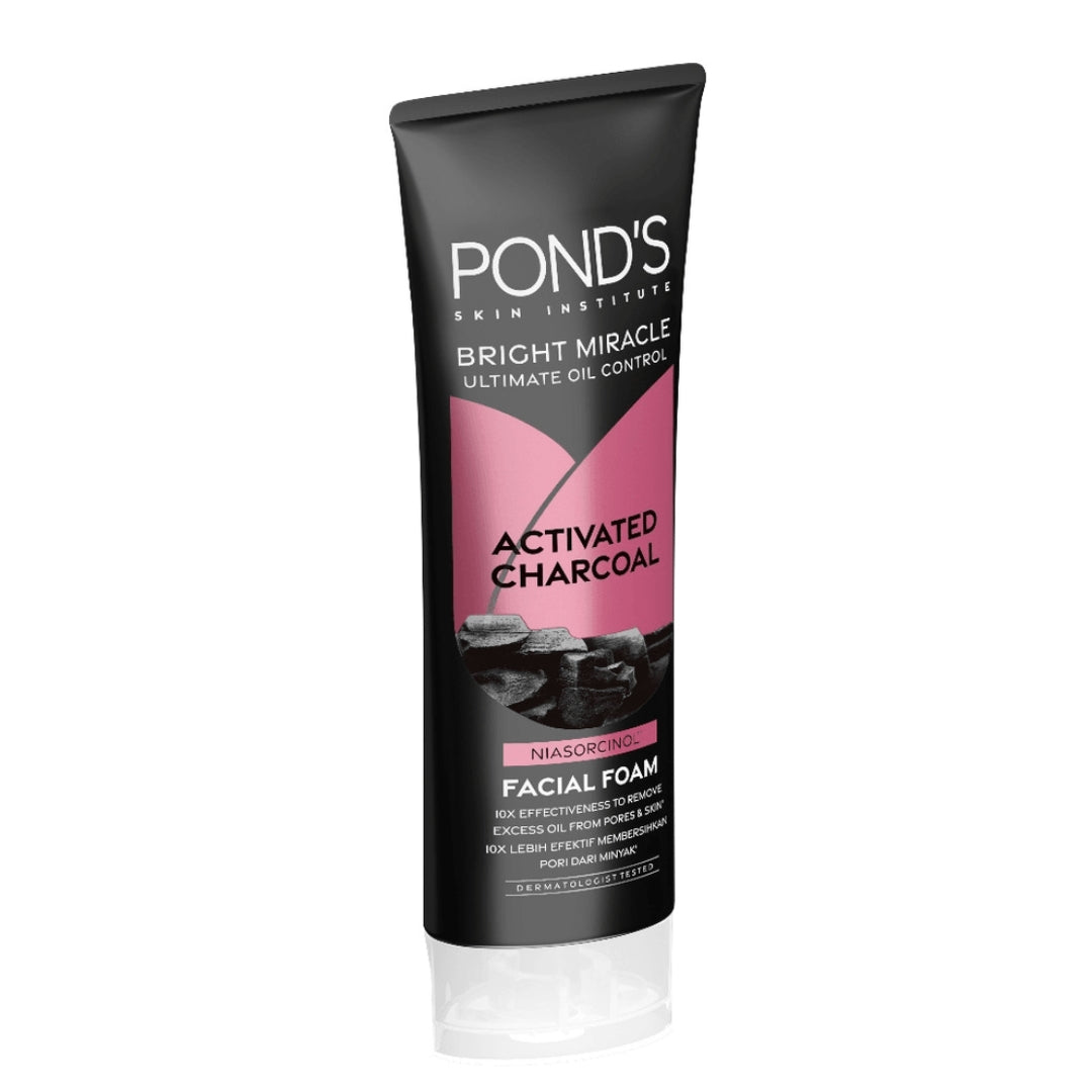 Ponds Ultimate Oil Control Activated Charcoal Facial Foam - 100g