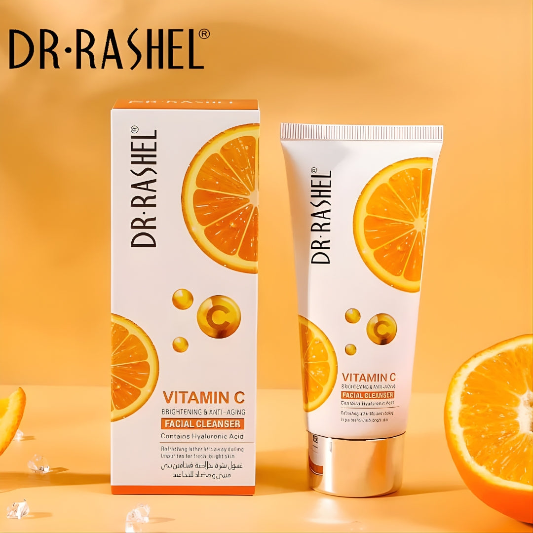 Dr.Rashel Vitamin C Brightening & Anti-Aging Facial Cleanser - 80g