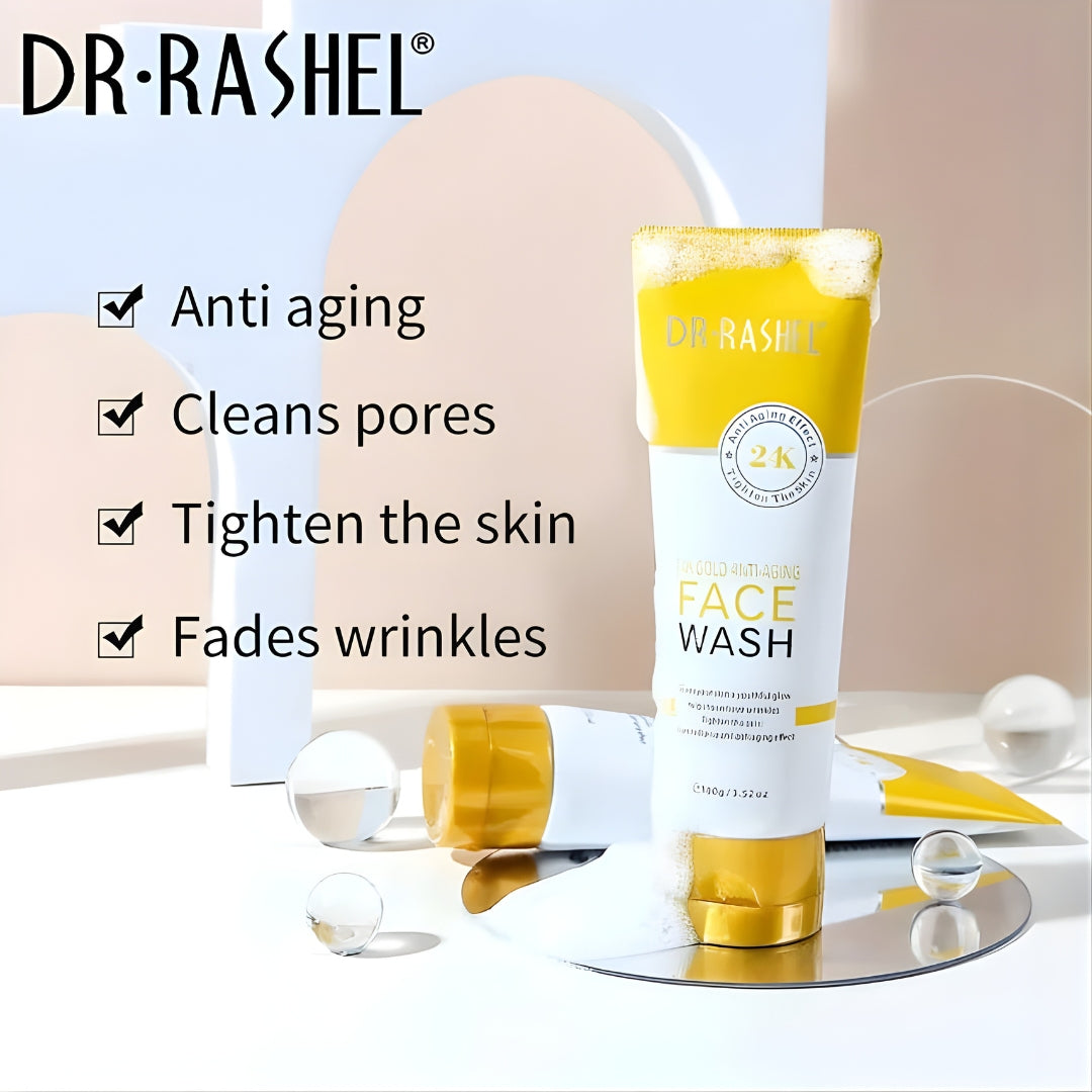 Dr Rashel 24K Gold Anti-Aging Face Wash - 100g