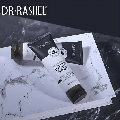 Dr.Rashel Black Charcoal Purifying Face Wash - 100g