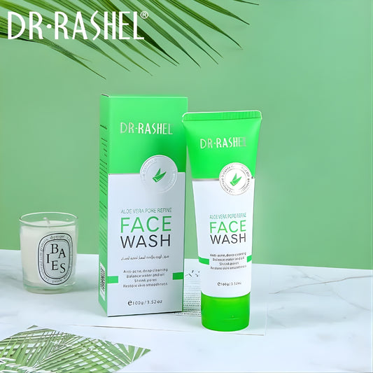 Dr.Rashel Aloe Vera Pore Refine Face Wash - 100g