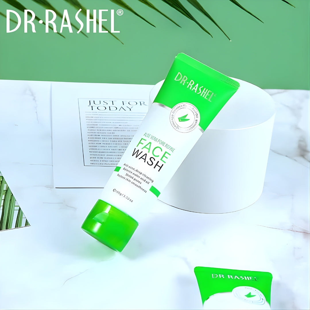 Dr.Rashel Aloe Vera Pore Refine Face Wash - 100g