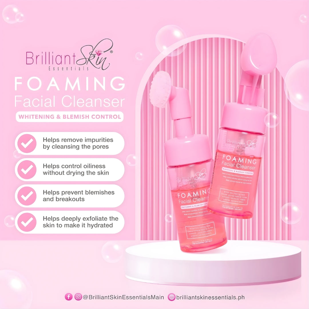 Brilliant Skin Essentials Foaming Facial Cleanser - 50ml