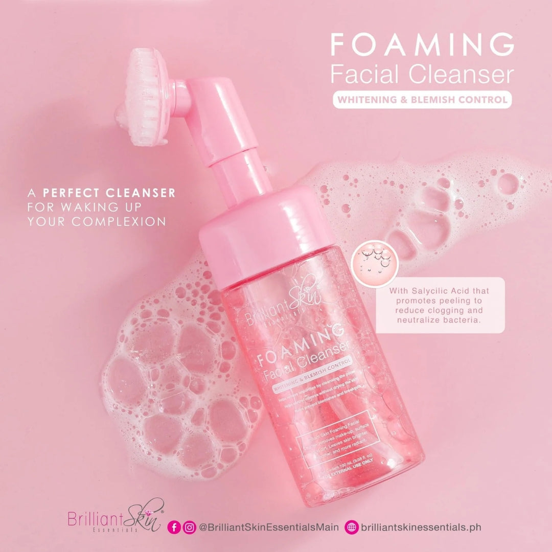 Brilliant Skin Essentials Foaming Facial Cleanser 100ml