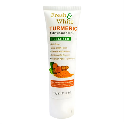 Fresh and White Turmeric Antioxidant Acnes Cleanser - 75g