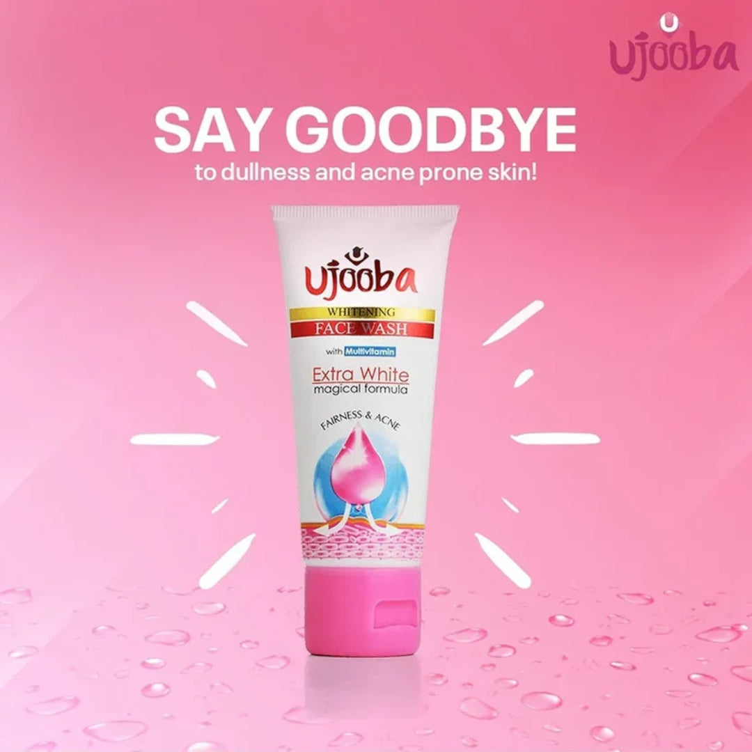 Ujooba Whitening Face Wash with Multivitamins (150ml)