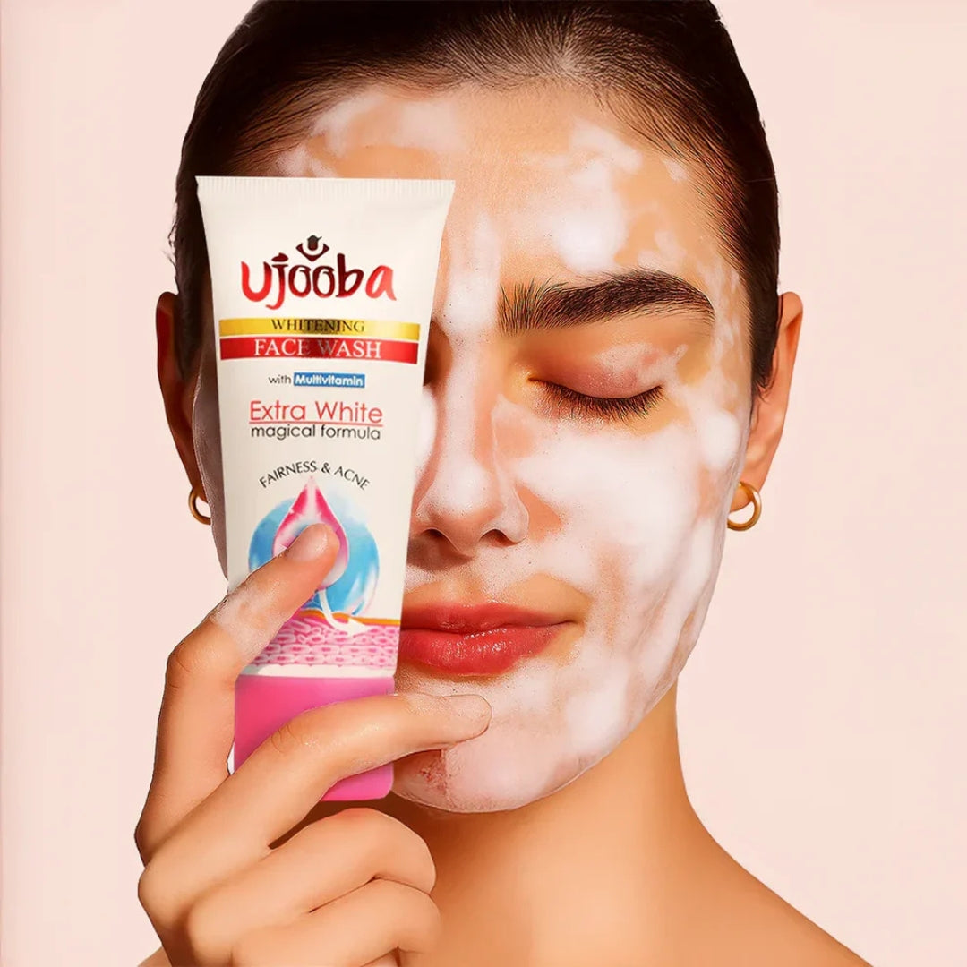 Ujooba Whitening Face Wash with Multivitamins (150ml)