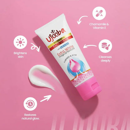 Ujooba Whitening Face Wash with Multivitamins (150ml)