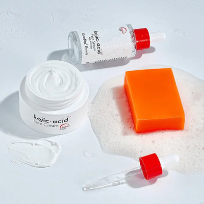 GuanJing Beauty Kojic Acid 3-Piece Skin Care Set
