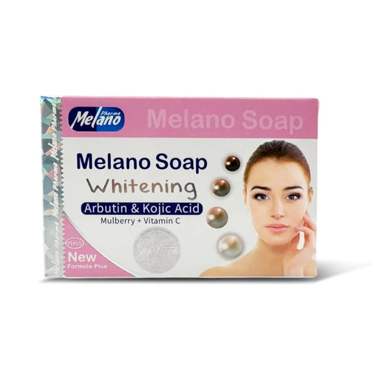 Melano Whitening Soap with Arbutin & Kojic Acid (100g)