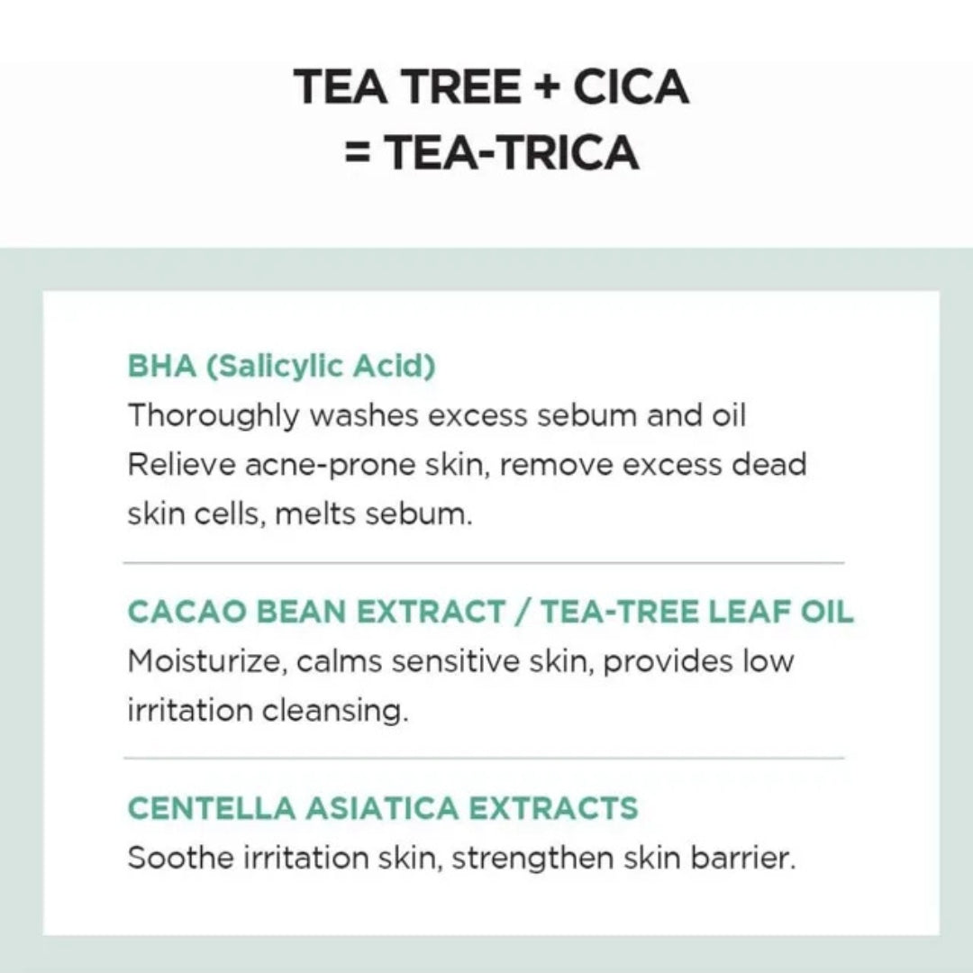 SKIN1004 Madagascar Centella Tea-Trica BHA Foam 125ml