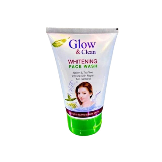 Glow & Clean Whitening Face Wash with Neem & Tea Tree 120ml