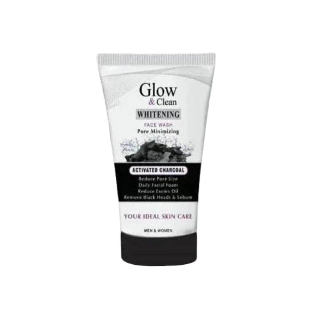 Glow & Clean Whitening Face Wash with Activated Charcoal 120ml