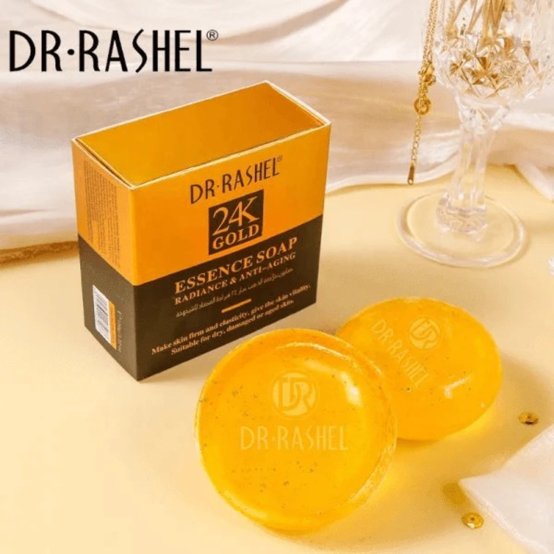 Dr. Rashel 24K Gold Radiance & Anti-Aging Essence Soap (100g)