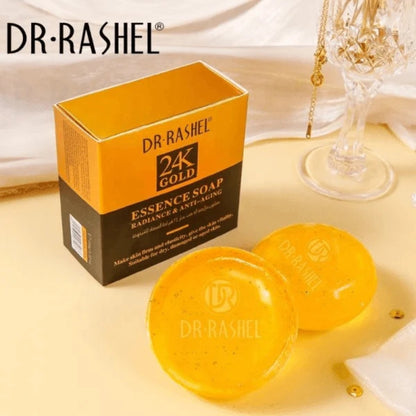 Dr. Rashel 24K Gold Radiance & Anti-Aging Essence Soap (100g)