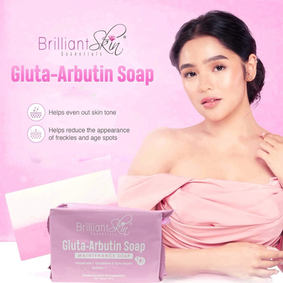 Brilliant Skin Essentials Gluta-Arbutin Whitening Soap (135g)