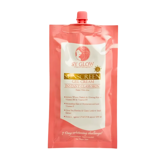Sy Glow Sunscreen Gel Cream SPF 40 – Instant Glass Skin