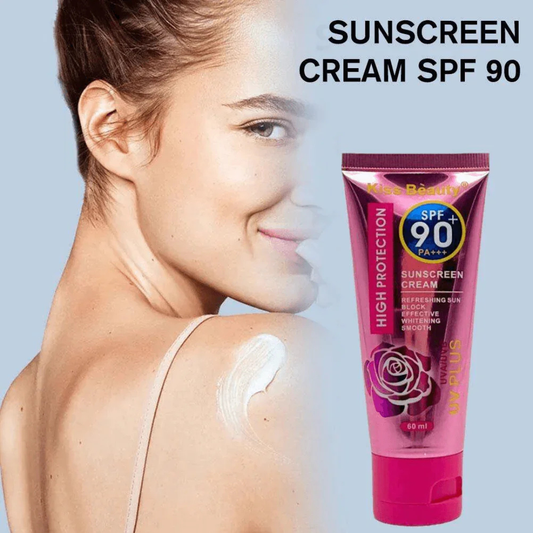 Kiss Beauty Sunscreen Cream SPF 90+ PA+++ (60ml)