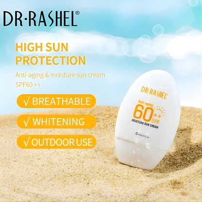 Dr. Rashel Anti-Aging & Moisture Sun Screen SPF 60++ – 60g
