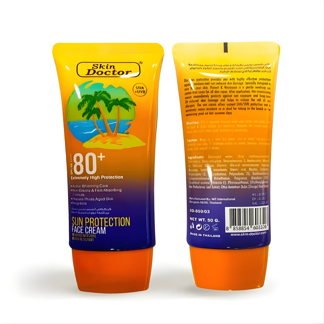 Skin Doctor Extremely High Sun Protection Face Cream SPF 80+ – 50g