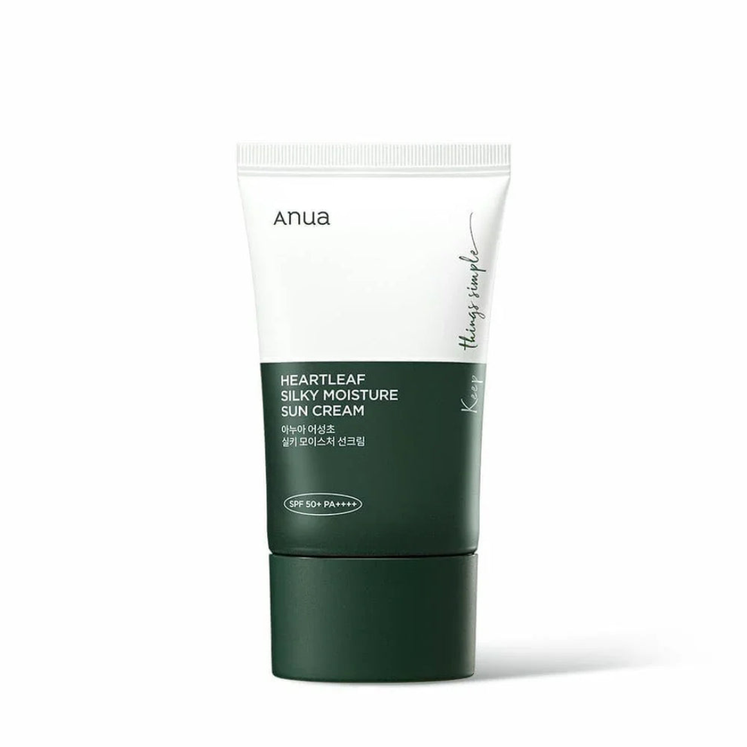 Anua Heartleaf Silky Moisture Sun Cream SPF 50+ PA++++ (50ml)