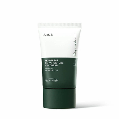 Anua Heartleaf Silky Moisture Sun Cream SPF 50+ PA++++ (50ml)