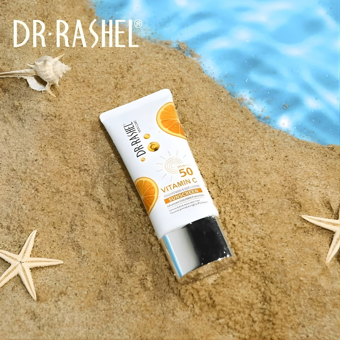 Dr.Rashel Vitamin C Brightening & Anti-Aging Sunscreen SPF50 - 50g