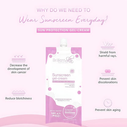 Brilliant Skin Sunscreen Gel-Cream SPF30 - 50g