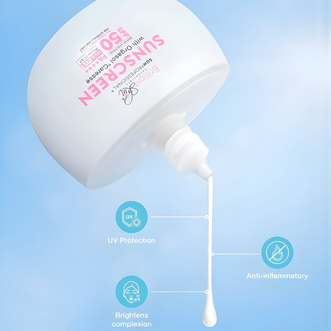 Brilliant Skin SunProfessional Sunscreen with Orgasol® Caresse SPF50 PA++++ - 50g