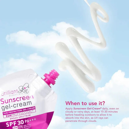 Brilliant Skin Sunscreen Gel-Cream SPF30 PA+++ - 13g