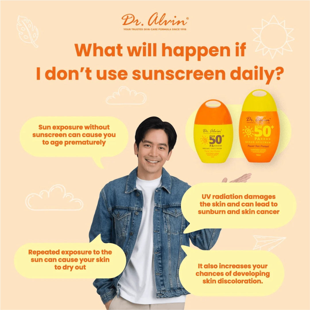 Dr. Alvin Power Sun Protect Sunscreen Lotion SPF50+ PA+++ (100ml)