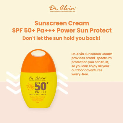 Dr. Alvin Power Sun Protect Sunscreen Lotion SPF50+ PA+++ (50ml)