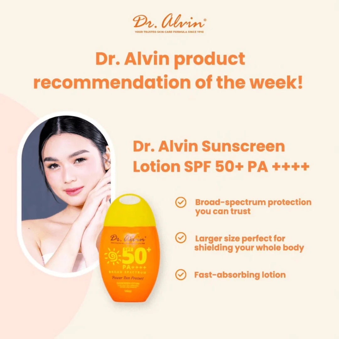 Dr. Alvin Power Sun Protect Sunscreen Lotion SPF50+ PA+++ (50ml)