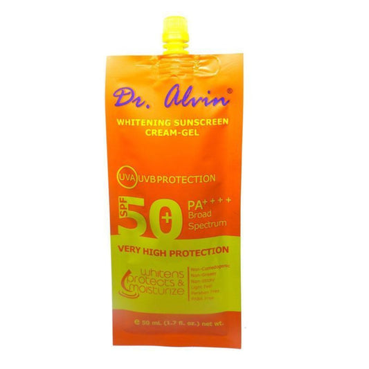 Dr. Alvin Whitening Sunscreen Cream-Gel SPF50 PA++++ (50ml)