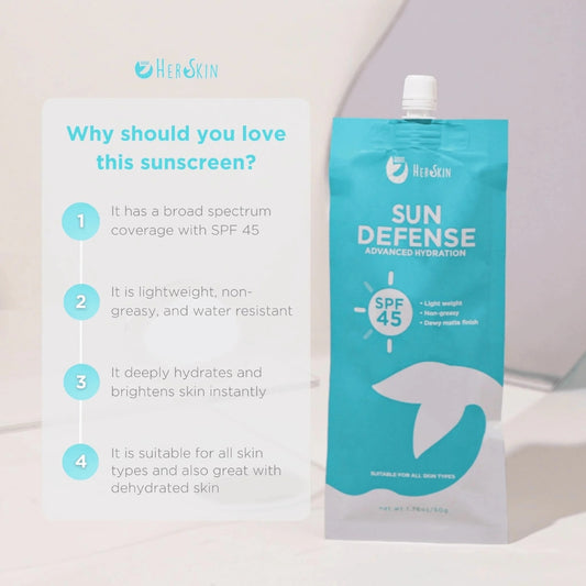 HerSkin Sun Defense Advanced Hydration SPF45 (50g)