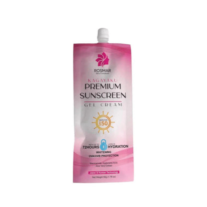 Rosmar Kagayaku Premium Sunscreen Gel Cream SPF50 (50g)