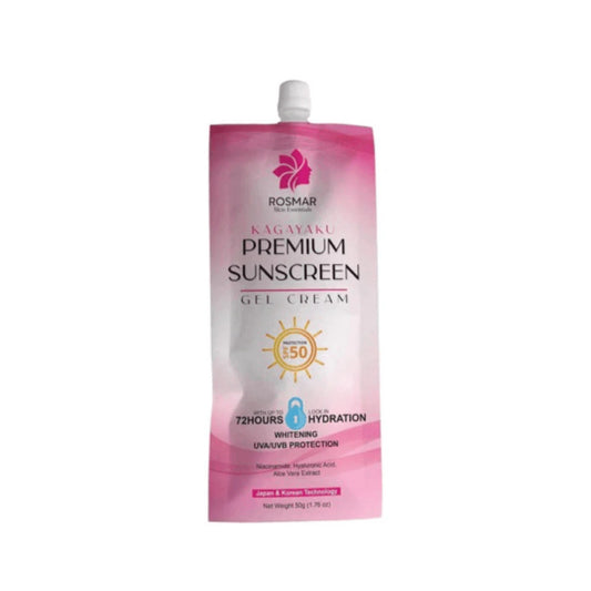 Rosmar Kagayaku Premium Sunscreen Gel Cream SPF50 (50g)